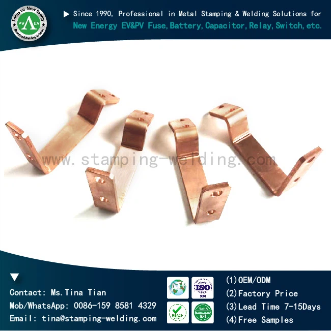 Customized Copper Busbar For Electrical Panel