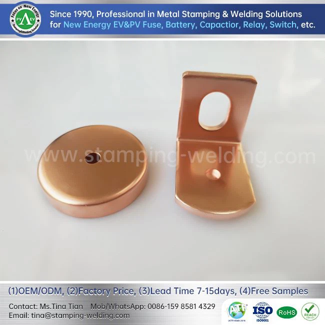 Copper Outer Cap For Bolt-In Fuse
