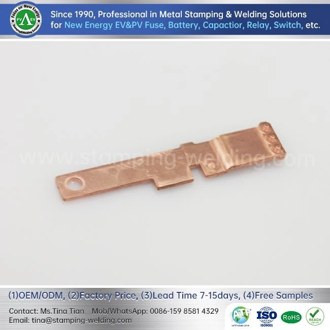 Inverter Electrical Connection Copper Stamping Parts