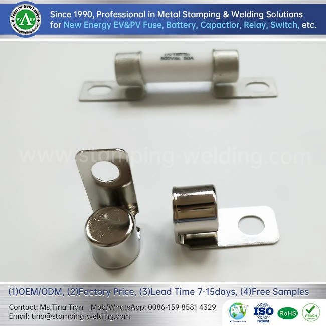 Pipe Caps Metal For EV Fuse