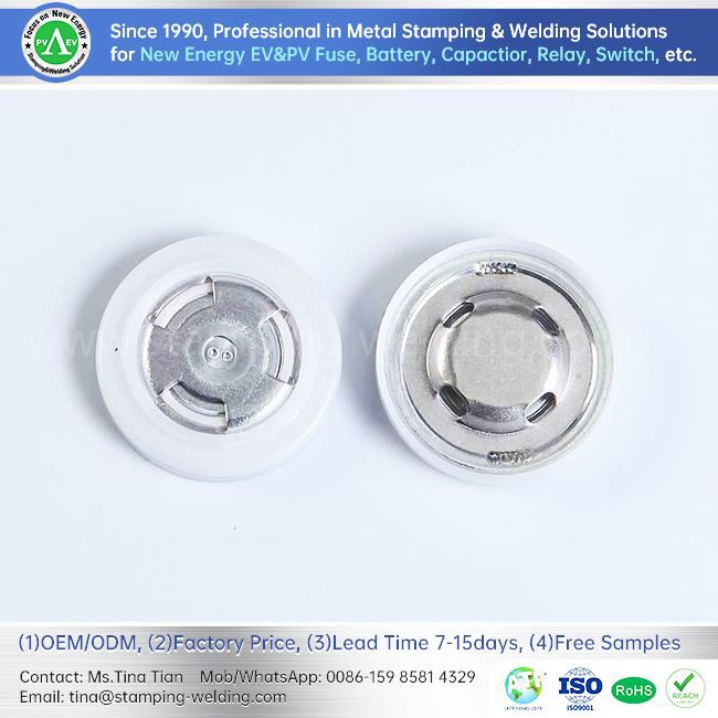 Round Lithium Battery Cover Plate