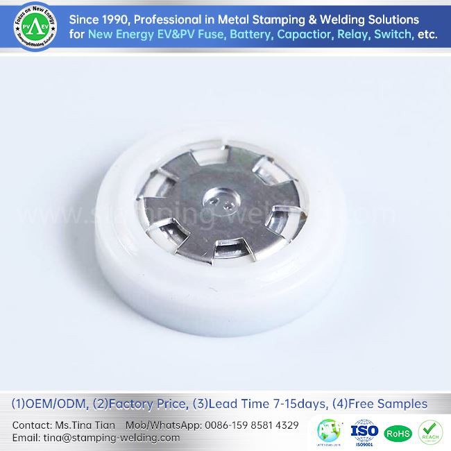 Round Lithium Battery Cover Plate
