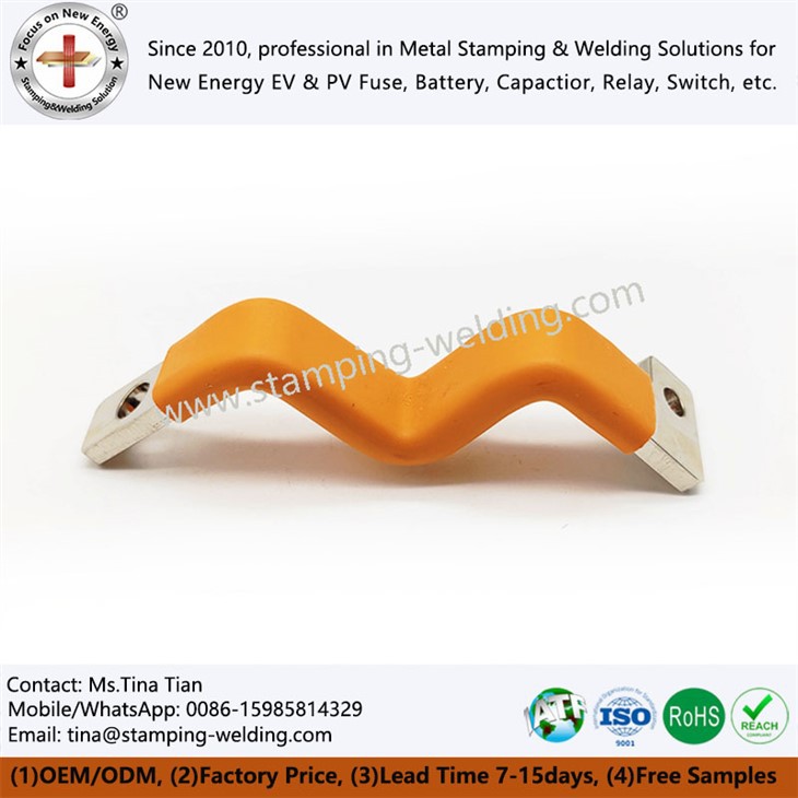 Insulated Flexible Copper Bus Bar for Power Battery Pack