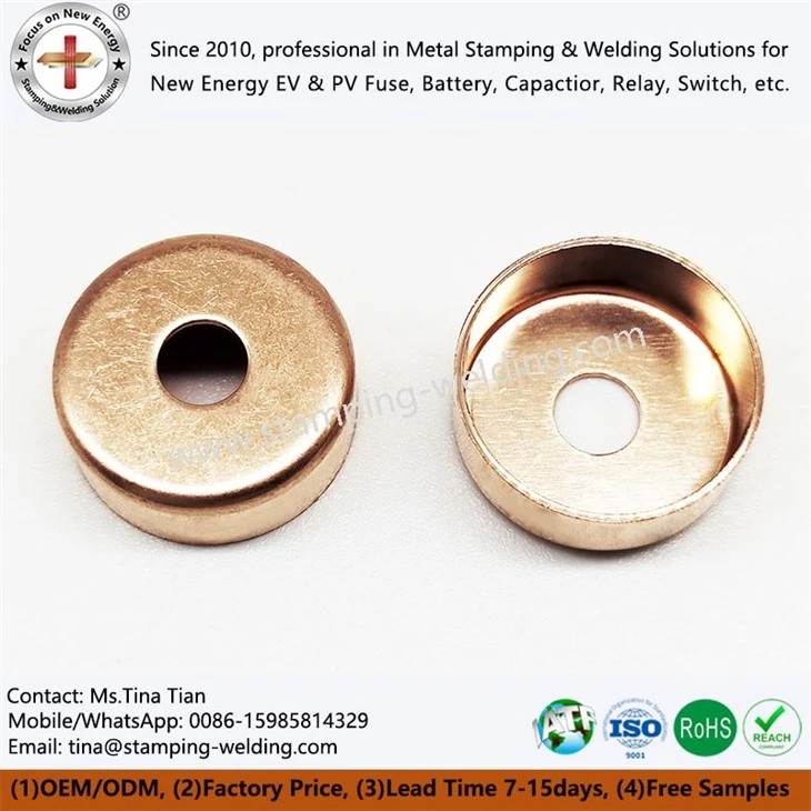 copper tube end cap