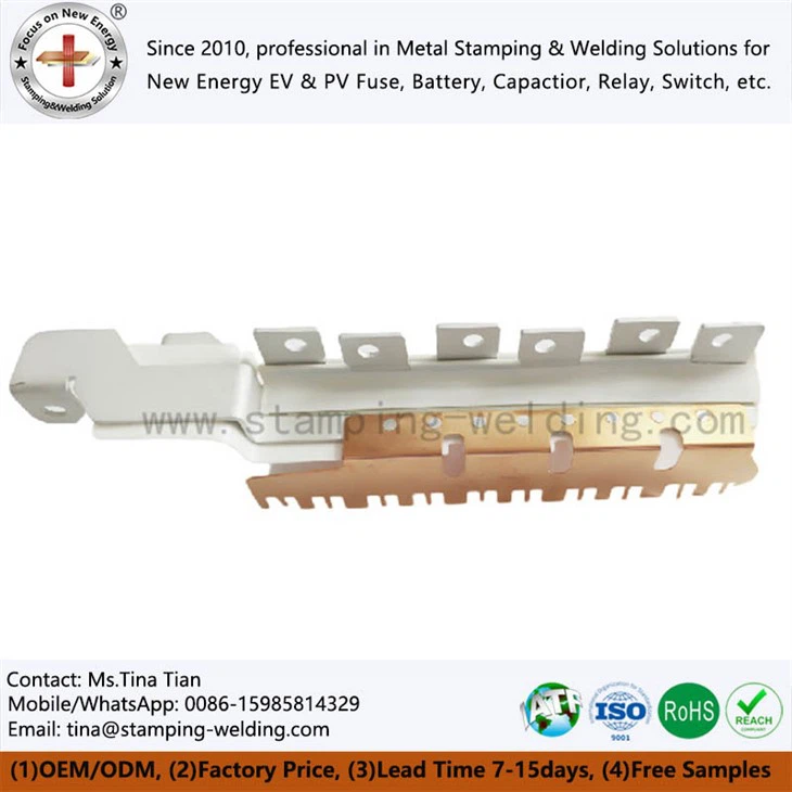 EV Motor Control Unit Film Capacitor Busbar