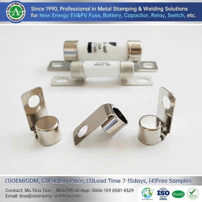Outer Cap and Terminal Welded Components
