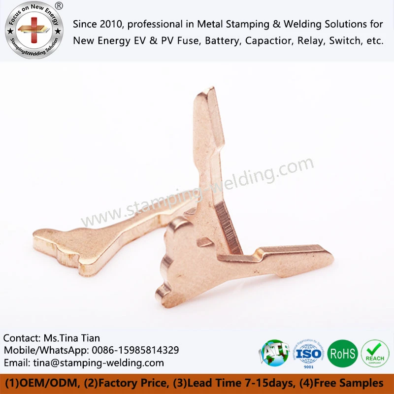 Metal Stamping Parts Electric Copper Metal Stamping Parts Electric Copper